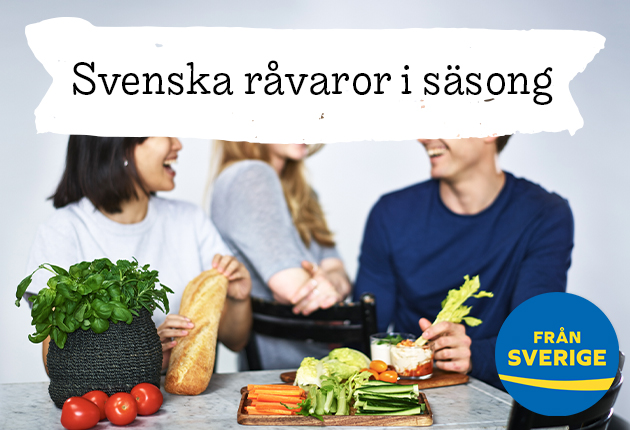 Svenska grönsaker i säsong