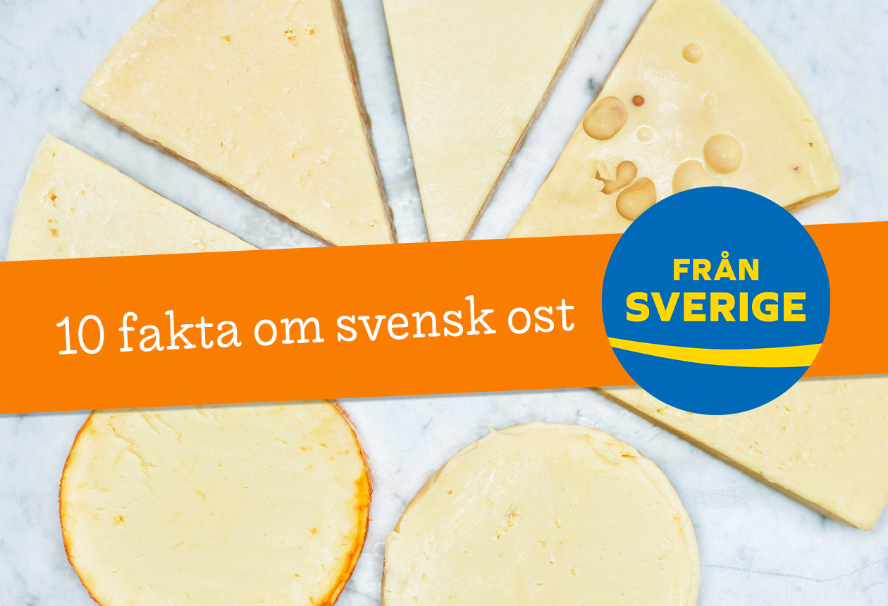 10 spännande fakta om svensk ost