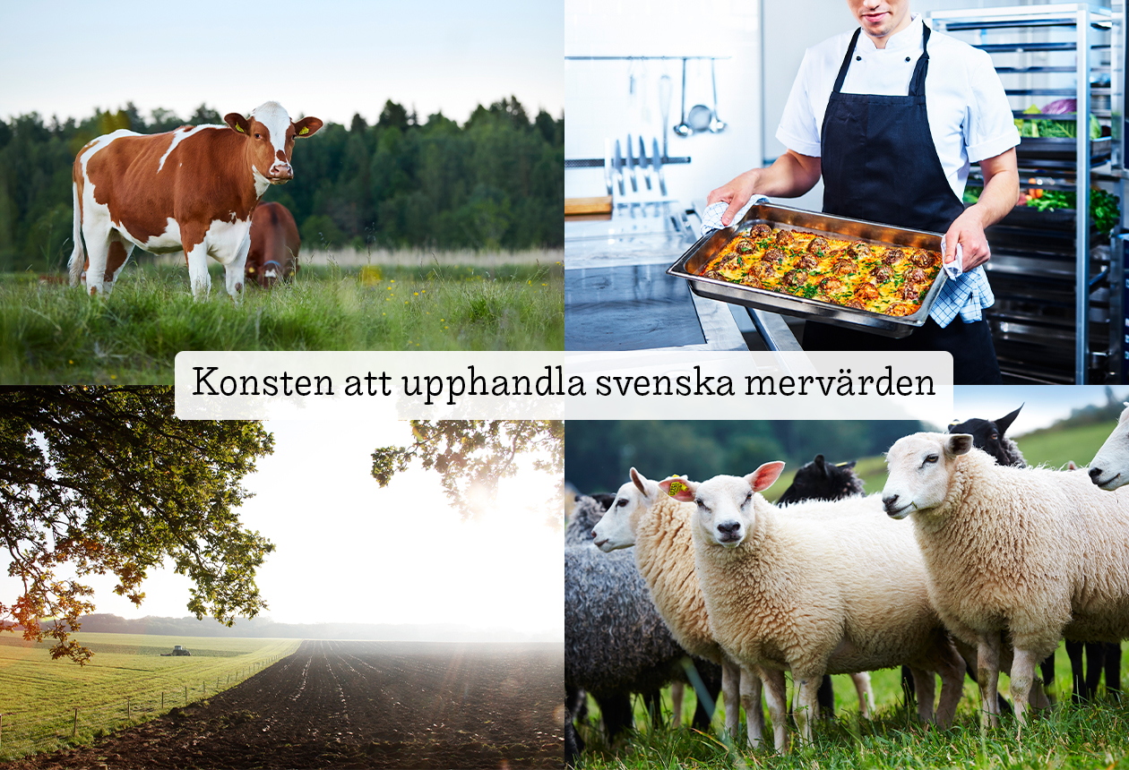 Upphandla livsmedel — Från Sverige som verifikat