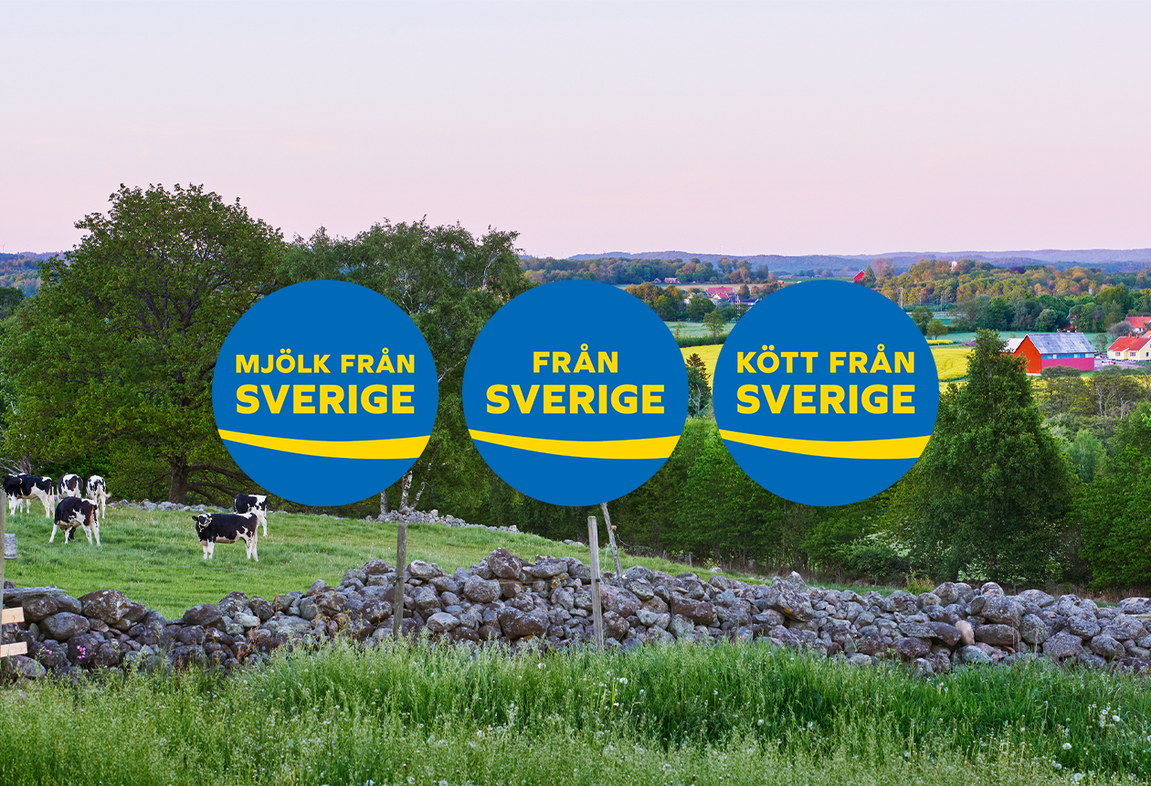 Säkra maten – välj svenskt när du handlar!