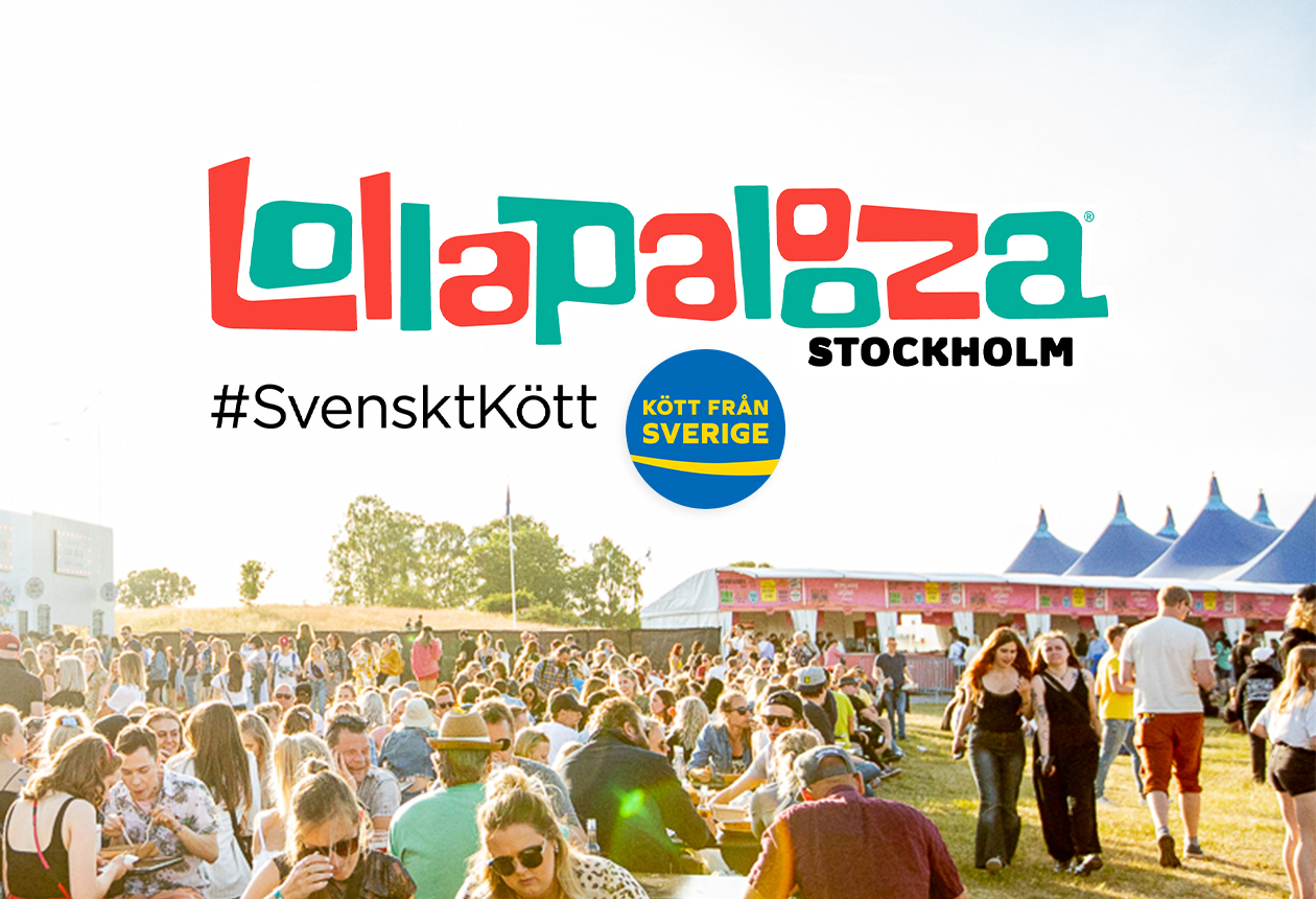 Kött från Sverige på festivalen Lollapalooza