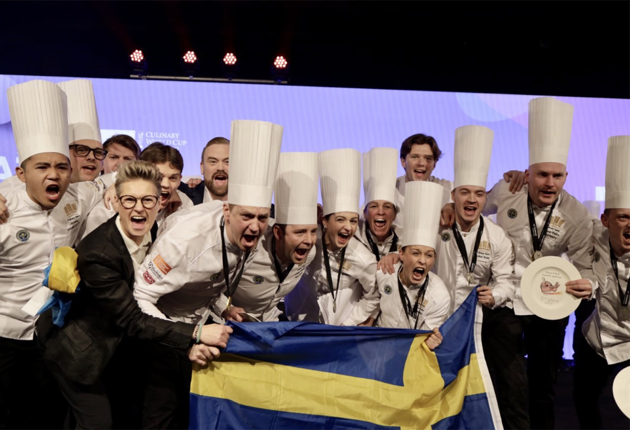 Silvermedalj till Sverige i Culinary World Cup