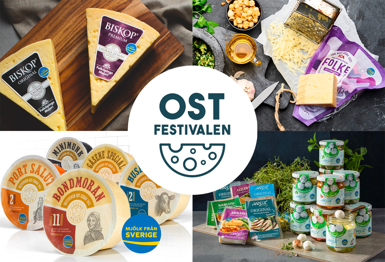 Träffa Från Sverige & mejerierna på Ostfestivalen